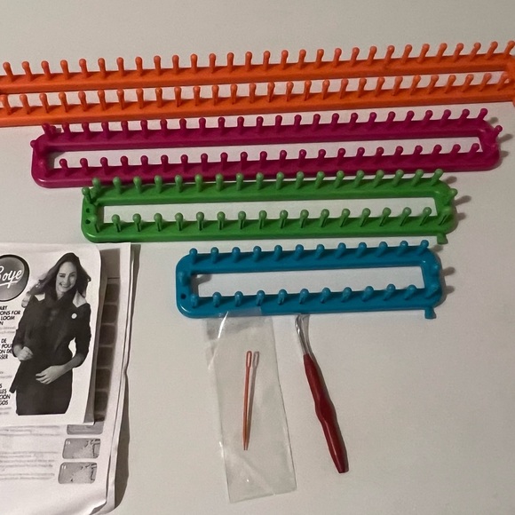 Boye Long Loom Set, 7 piece, NWOT - Picture 3 of 4